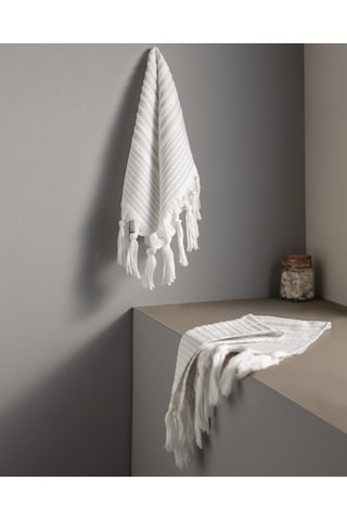 Pile Hamam 2'li El Havlusu 8682116974349 Mavi