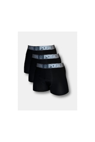 Pose I Down Forceboxer Triple Men Underwear Siyah