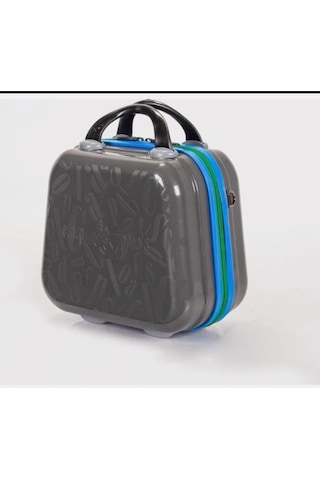 Mini Valiz Çanta Seyahat Çantası Kişisel Bakım Çantası Antrasit