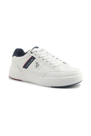 U.s. Polo Assn. 5w Nevada 5pr Beyaz Erkek Sneaker A102021101 Beyaz
