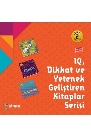 Level-2 7-9+ Yaş / Iq Dikkat ve Yetenek Geliştiren Kitaplar