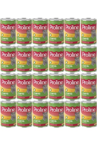 Pro Line Kuzu Etli Yetişkin Kedi Konservesi 24 x 400 G Pro Line Kuzu Etli Yetişkin Kedi Konservesi 24 x 400 G