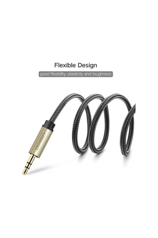 Ebitda 40793 3.5mm Trs Erkek 2x6.35mm Ses Kablosu 3m, Saf Bakır, Altın Konektör, Dayanıklı