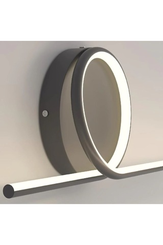 San Jose / Aplik / 80 Cm / 3 Renk Işık / Antrasit Gövde Antrasit