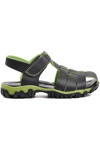 Ayakmod Arz 3100-f Siyah-yeşil Erkek Çocuk Sandalet 001