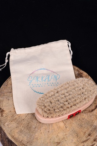 Şık Kalıp Doğal At Kılı Selülit Fırçası