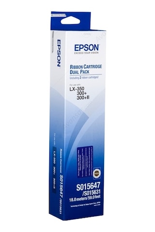 Epson LX-350 C13S015647 Şerit 2'Li Paket