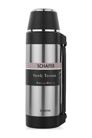 Schafer Çelik Termos 1500 Ml İnox Renk İnox