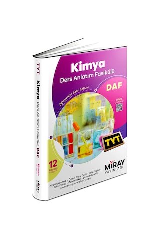 Miray 2024 Tyt Kimya Ders Anlatım Fasikülleri