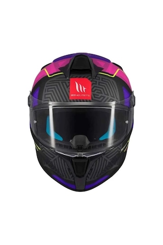 Mt Helmets Targo S Brik C8 Kapalı Motosiklet Kaskı Mat Siyah