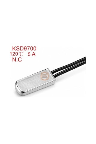 Ksd9700 Termostat Kablolu Nc 5a 120 C Normalde Kapalı