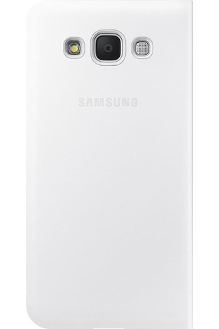 Galaxy E5 İle Uyumlu Flip Wallet Kılıf Beyaz Ef-we500bwegww