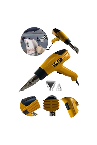 Staxx Titanyum Dişli Motor Sıcak Hava Tabancası 4000w 400℃-900℃