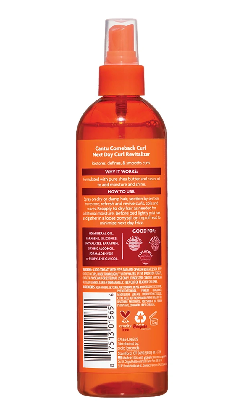Cantu Shea Butter Comeback Curl Bukle Yenileyici Saç Spreyi 355ml