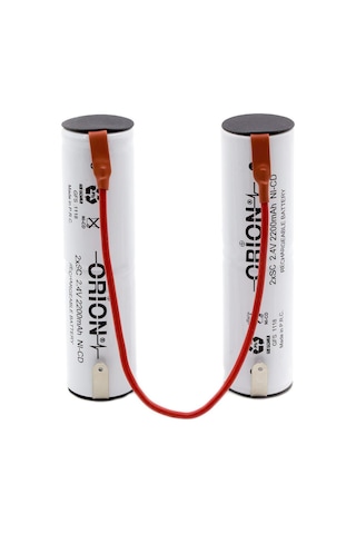 Fakir MRC48 Uyumlu Orion 4.8V 2200 mAh Şarjlı Süpürge Pili (412303710)