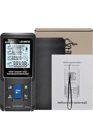 Besthome1 Yüksek Hassasiyetli Lazerli Mesafe Ölçer - 5 Mod, Ip54 Su Geçirmez, 120m Ölçüm