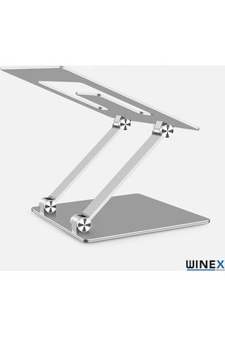 Winex Metal Ayarlanabilir Laptop Yükseltici Katlanabilir Stand