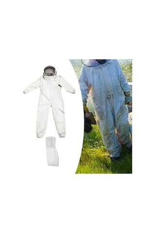 Suntek Arı Koruma Elbisesi Koruyucu Ekipman Arıcı Kostümü L