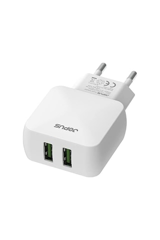 Universal Micro Şarj Seti Jo-du01 Dualm 2in1 2,4 A, Beyaz