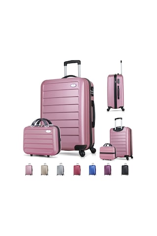 My Valice Ruby Abs 2'Li Valiz Seti (Makyaj + Orta Boy)