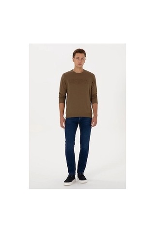 Us Polo Assn. U.s. Polo Assn. Erkek Sweatshirt Haki Vr027haki