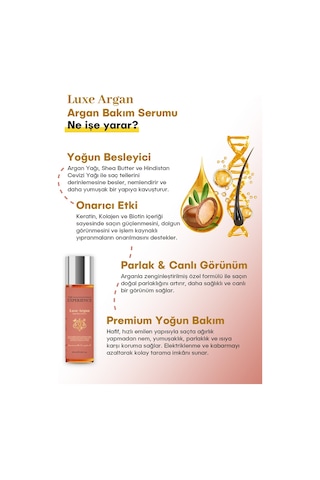 Luxe Argan Bakım Serumu 100 Ml