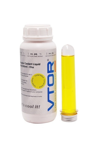Vtor Bilgisayar Soğutma Sıvısı 500ML Kristal Sarı