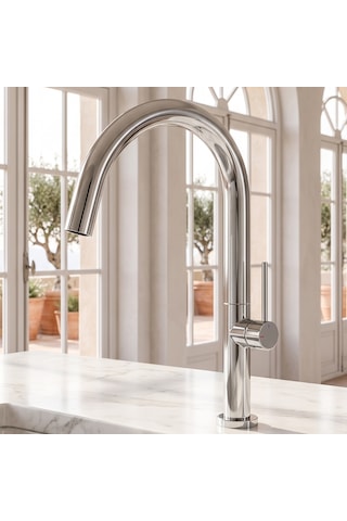 Newarc Bold Krom Mutfak Eviye Bataryası 910731 Gri