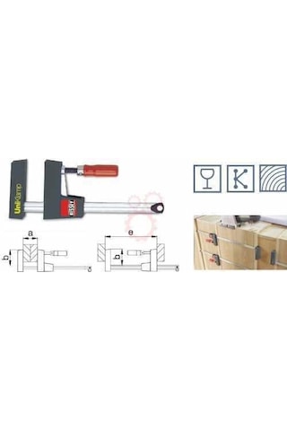 Bessey Uk30 Geniş Yüzey İç-dış Üniversal İşkence 300 Mm