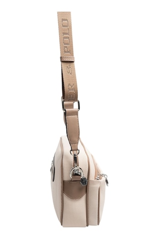Silver Polo Sp1267 Kadın Çapraz Çanta Petek Bej-latte
