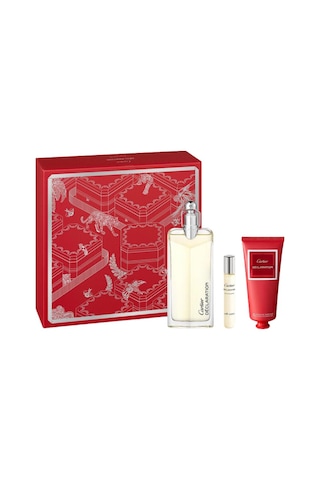 Cartier Declaration Edt 100 Ml + Edt 10 Ml + 100 Ml Shower Gel Erkek Parfüm Seti Çiçeksi