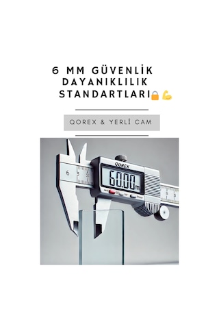 Ustaduş Qorex Marka - 6 Mm Temperli Kum Cam Duşakabin H:190 Özel Seri Krom Aksesuar Diğer