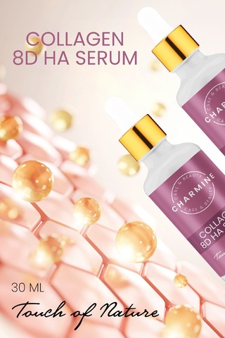 Charmıne Kolajen 8d Ha İ İçeren   Cilt Serumu 30 ML