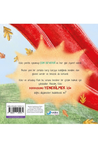 Korkusuz Koko - 3-7 Yaş Okul Öncesi Hikaye Kitabı - Özgüven Kazanımı Geliştirici Eğitim Serisi