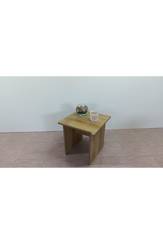 KOBİÇ OFİS SEHPASI 45X45X45 CM (MEŞE)