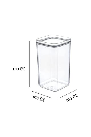 1,5 Litre Vakumlu Kuru Gıda Saklama Kabı - 3 Adet 0
