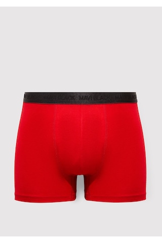Mavi - Kırmızı Basic Boxer 0912178-70464 Kırmızı