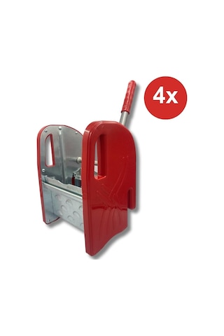 Mulpex Paslanmaz Metal Mekanizmalı Mop Sıkma Yedek Pres x 4 Adet