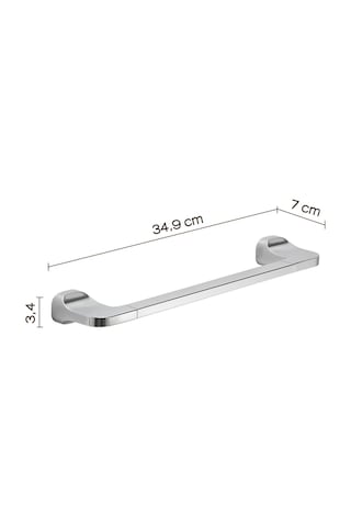 Stelvio Havluluk, Uzun, 34.9 Cm - Krom Krom