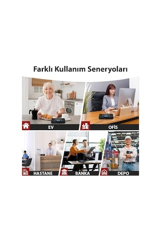 Hello F60d Dc 5v 1a Kablosuz Intercom Sistemi 18 Kanal Kapalı Devre Sesli İletişim Çözümü