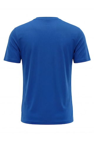 Orendahill Erkek Spor Tişört Hızlı Kuruyan Esnek Regular Fit Basic Gym Activewear Saks Mavi
