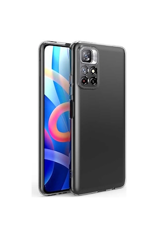 Adige Xiaomi Redmi Note 11t 5g Kılıf Kamera Korumalı Süper Silikon