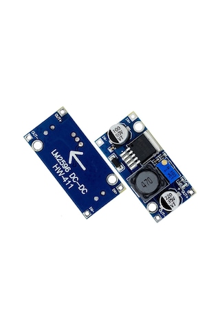 Lm2596 35v 3a Güç Kaynağı Besleme Modülü Voltaj Düşürür Ayarlanabilir Dc Çevirici