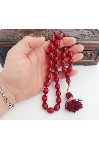 Mercan Bağa Tesbih... Ölçü: 11,90 X 15,50