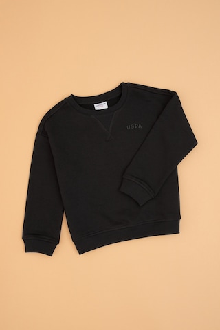 U.s. Polo Assn. Erkek Çocuk Siyah Sweatshirt 50313829-vr046 SIYAH