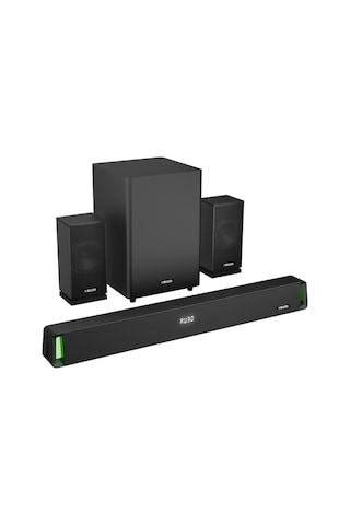 Northcity Mikado Md-sbt35 160w 5.1 Kanal Masaüstü Bluetooth Ev Sinema Sistemi - Siyah Kasa