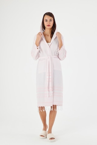 Mulberry Katya Peştemal Bornoz Banyo Ve Plaj Elbisesi Pembe