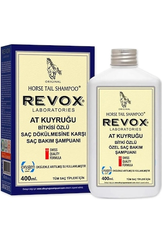 Revox At Kuyruğu Bitki Özlü Saç Bakım Şampuanı 4 x 400 ML
