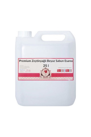Premium Zeytinyağlı Beyaz Sabun Esansı 25 Litre