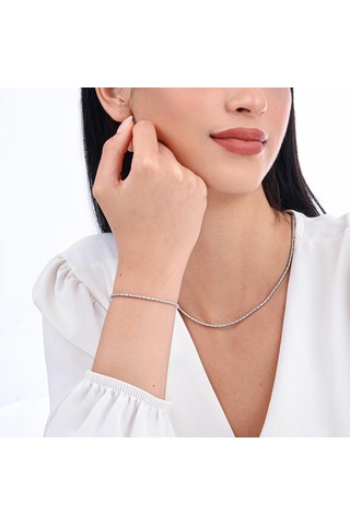 Nochediamond 1,00 Karat Suyolu Pırlanta Bileklik-838